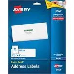 Laser Labels, Mailing,1-1/3&#034;<wbr/>x4&#034;, 1400/BX, White