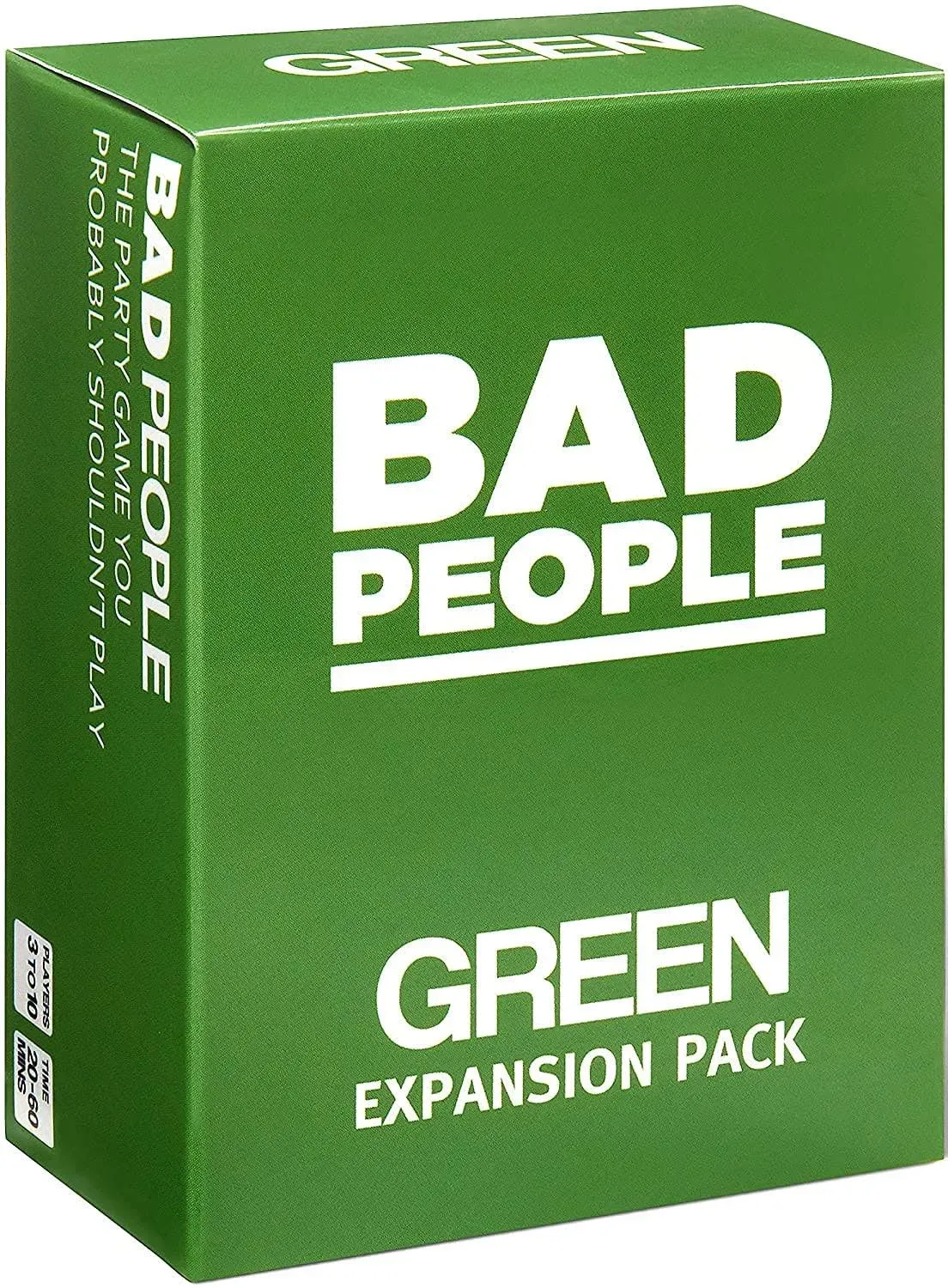 BAD PEOPLE - GREEN Expansion Pack (100 NEW Question Cards) - NSFW Party Game