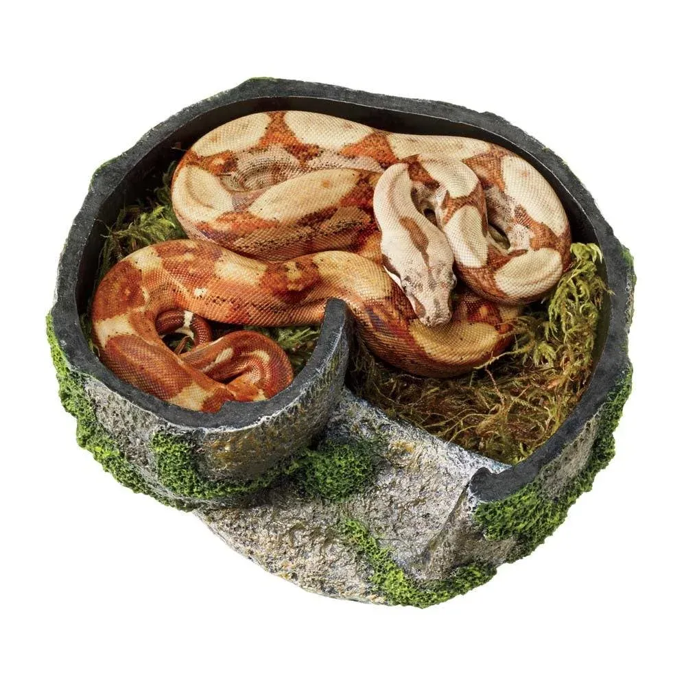 Zilla Rock Lair for Reptiles Small - (5"L x 5.5"W x 4"H)