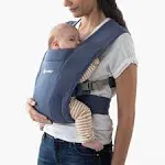 Ergobaby Embrace Newborn Baby Carrier Soft Navy