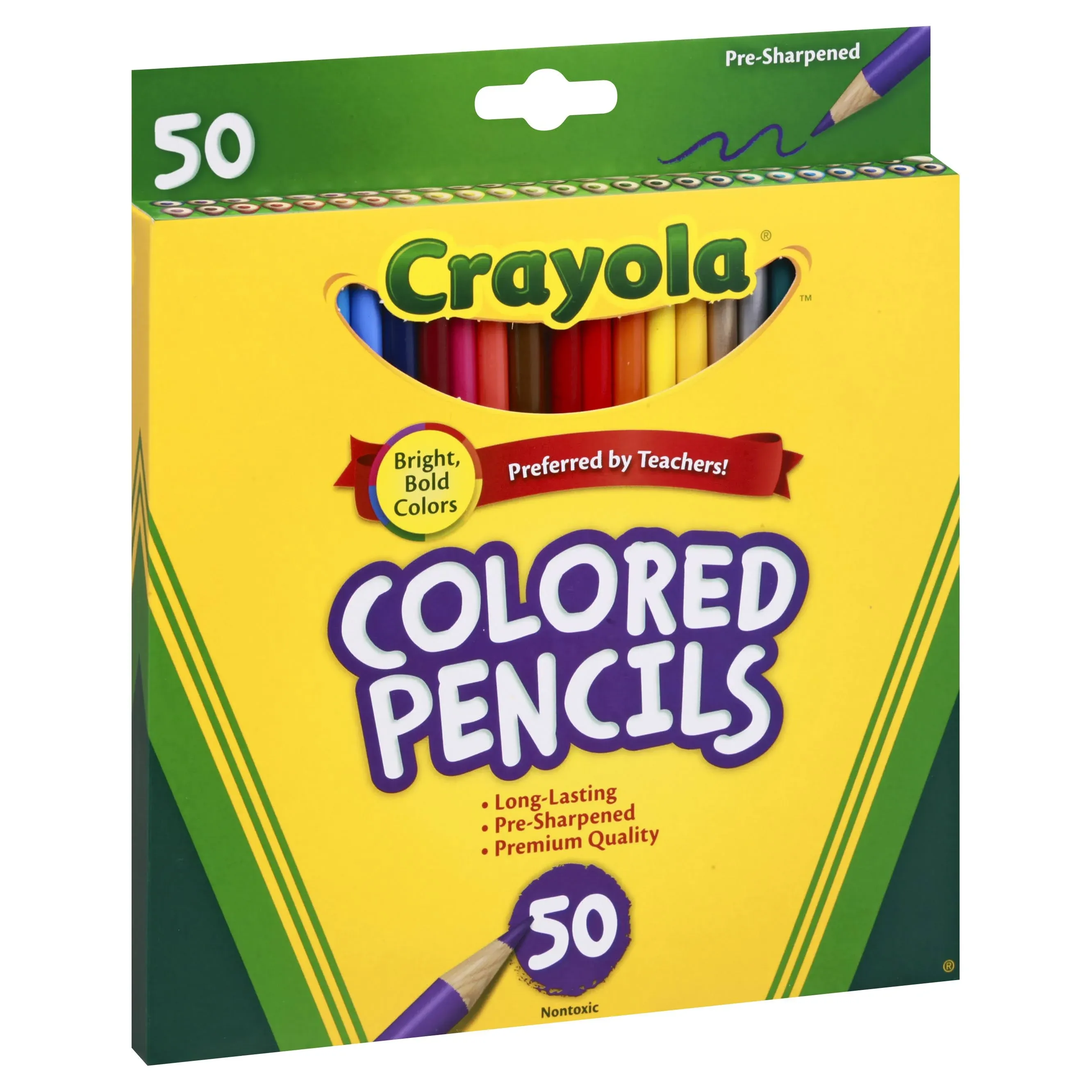 Crayola Colored Pencils - 50 Set