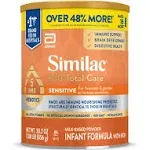 Similac 360 Total Care Infant Formula with Iron, Milk-Based Powder, Sensitive - 30.2 oz