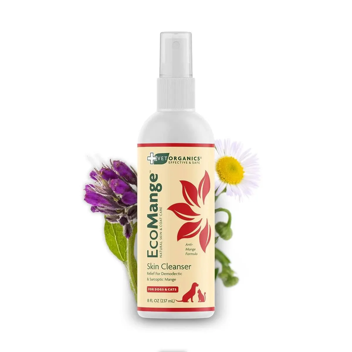 EcoMange Cat & Dog Itch Relief Spray