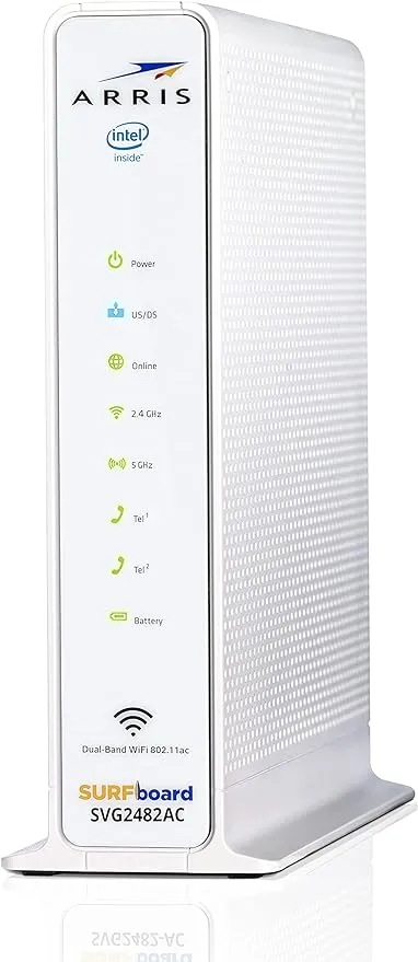 ARRIS Surfboard (24x8) Docsis 3.0 Cable Modem Plus Ac1750 Dual Band Wi-Fi Router