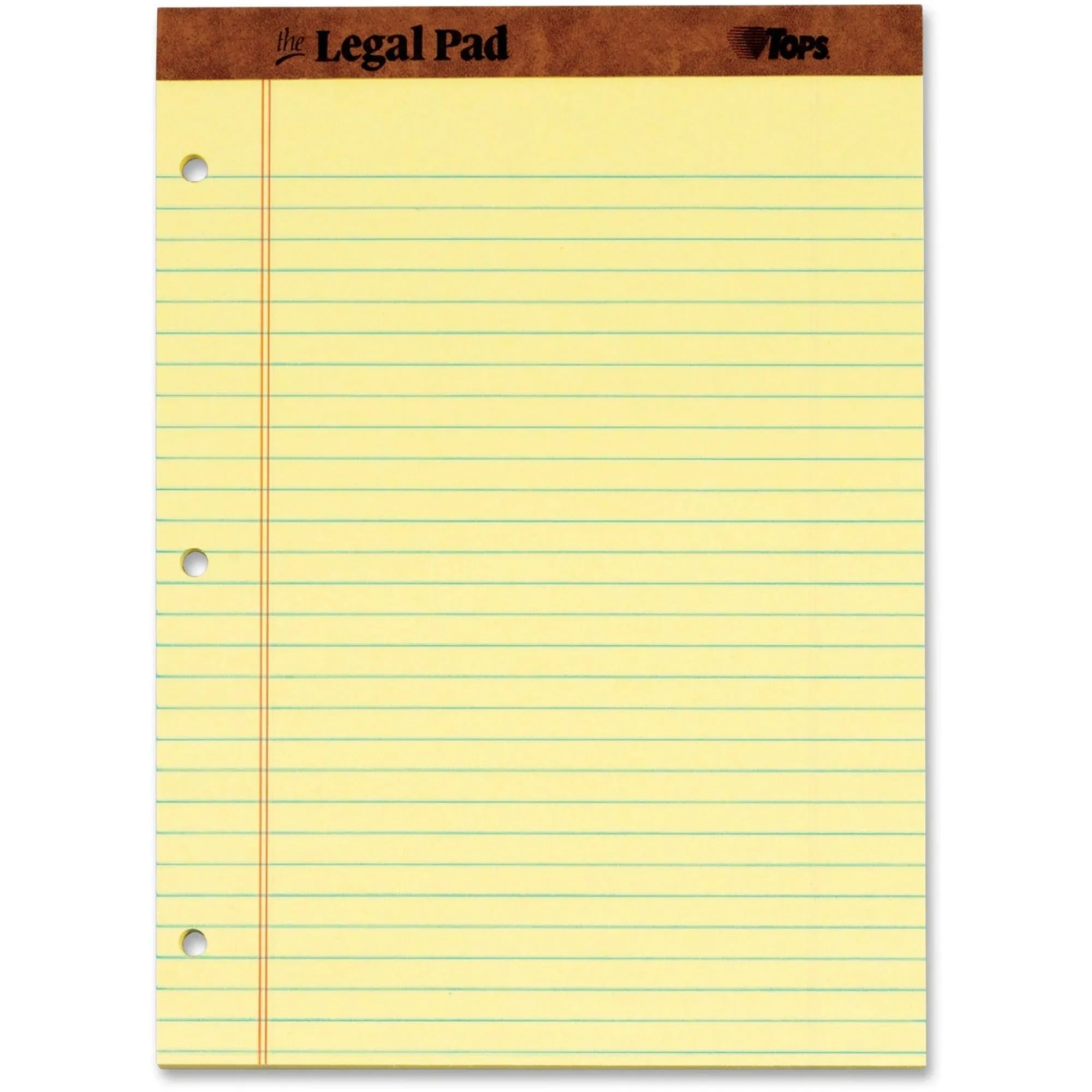 TOPS "The Legal Pad Ruled Perforated Pads