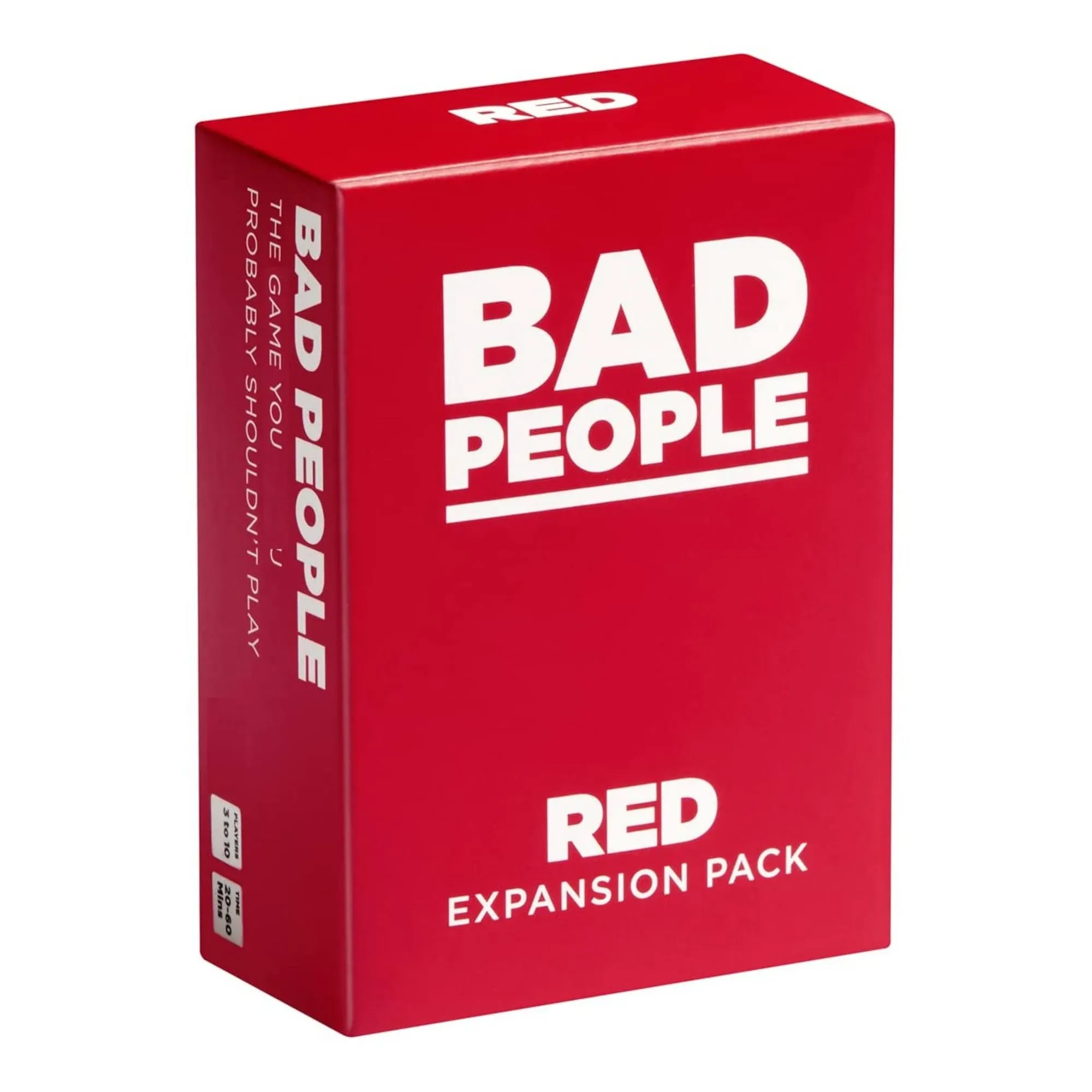 BAD PEOPLE - RED - Expansion Pack (100 NEW Question Cards) -The Party Game *NEW