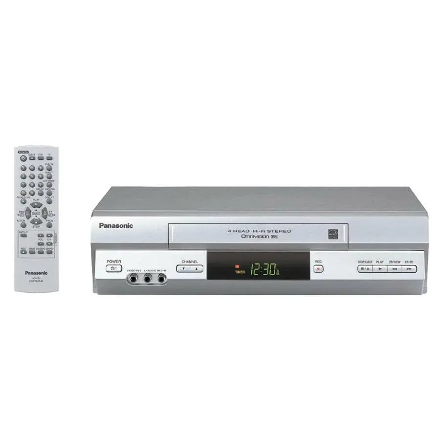 Panasonic PV-V4525S VCR 4 Head Omnivision HiFi VHS Player Rec. With Remote Works