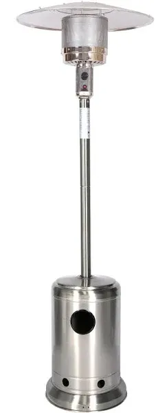 Stainless Steel Patio Heater Silver