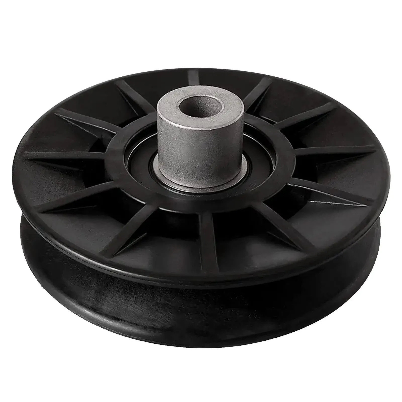 194326 V-Idler Pulley for Craftsman Mower, Drive V-Groove Idler Pulley for Hus qvarna Craftsman AYP YT3000 YET4000 4500 GT6000 YTH21K46 Lawn Mower with 42" 54" Deck, Replace 532194326