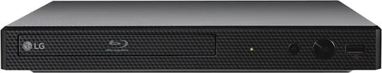 LG - Streaming Audio Wi-Fi Built-In Blu-ray Player - Black