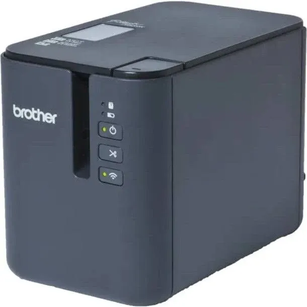 Brother PT-P900Wc Desktop Thermal Transfer Printer - Monochrome - Label Print