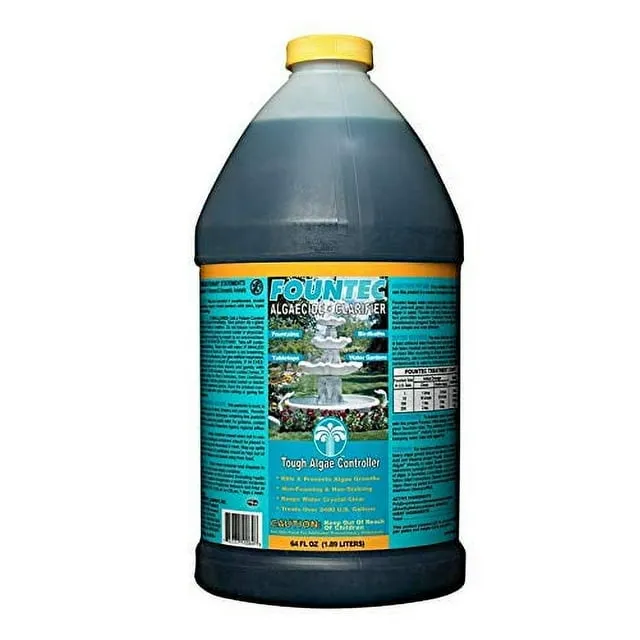 Easycare Products USA Easycare Fountec Algaecide and Clarifier, 64oz 50064