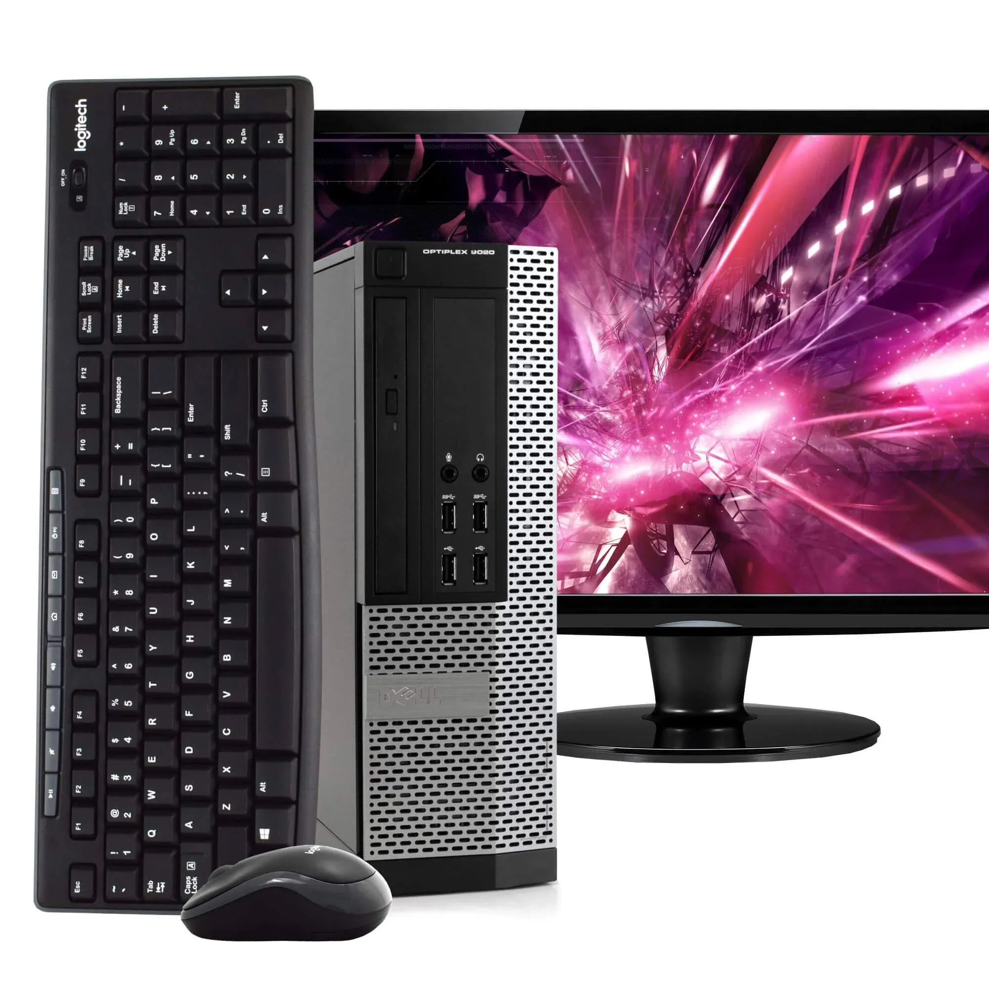 Dell OptiPlex 9020 Desktop Computer PC, 3.20 GHz Intel i5 Quad Core Gen 4, 8GB DDR3 RAM, 500GB Hard Disk Drive (HDD) SATA Hard Drive, Windows 10 Professional 64bit