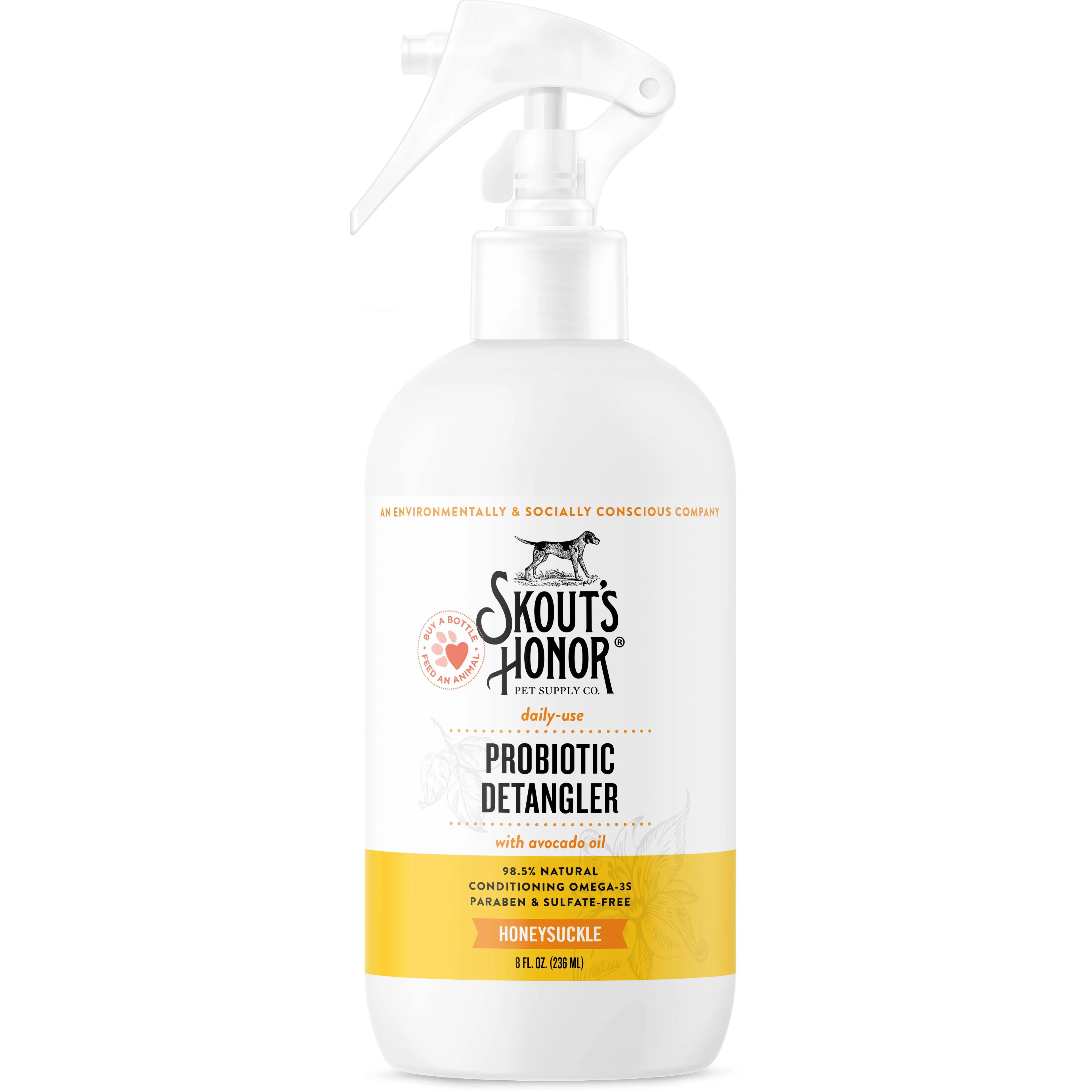 Skout's Honor Honeysuckle Probiotic Detangler - 8 oz