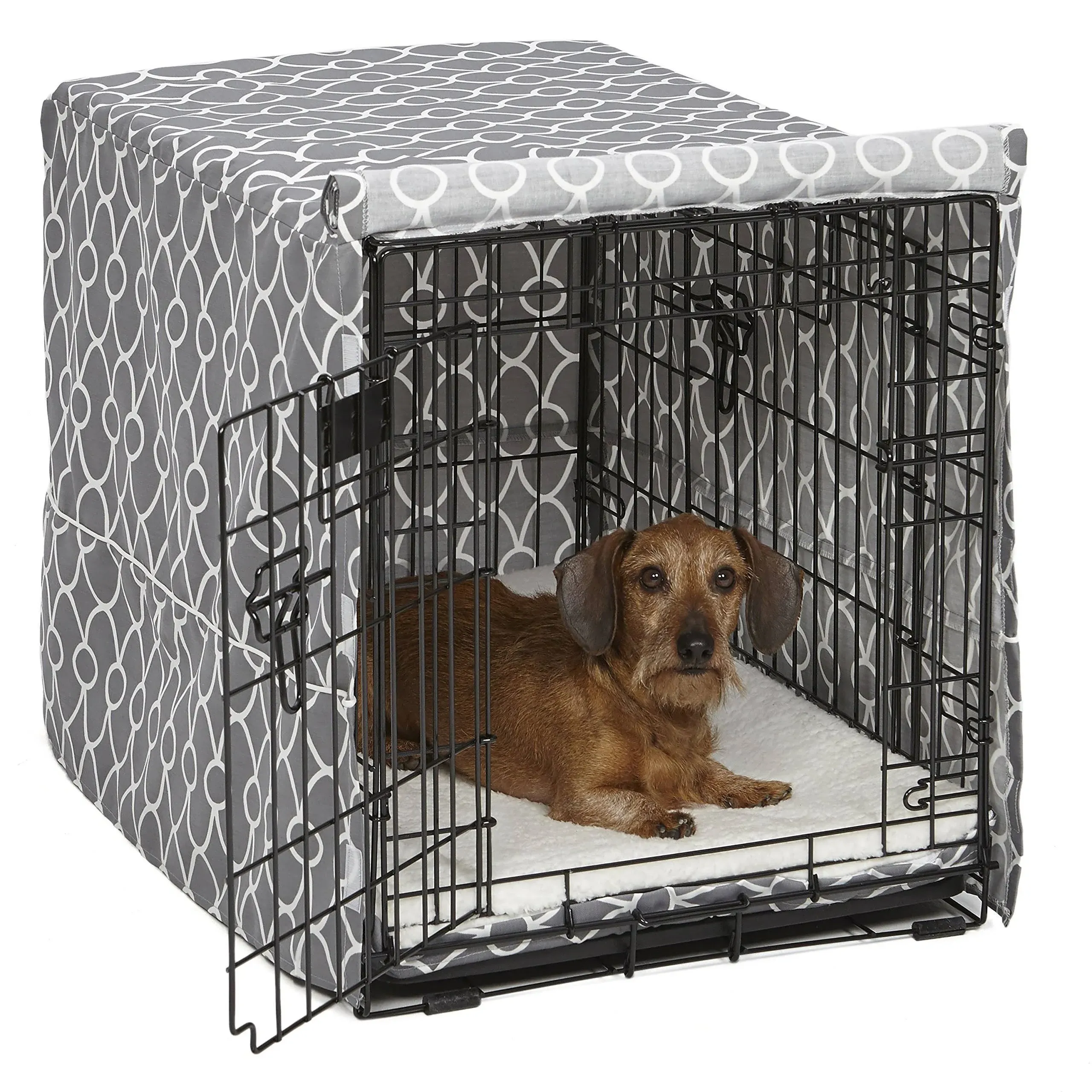 30 inch QuietTime Defender Covella Crate Cover-Gray