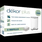 Dekor Plus Diaper Pail Refills - 2pk