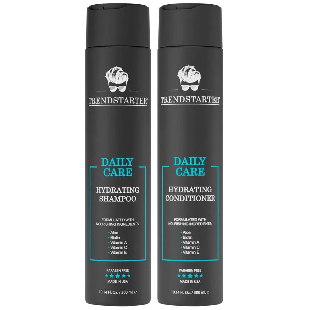 TRENDSTARTER DAILY CARE HYDRATING SHAMPOO & CONDITONER DUO