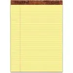 Tops Writing Pads, Canary, Legal Rule, 3 Pack - 3 pads