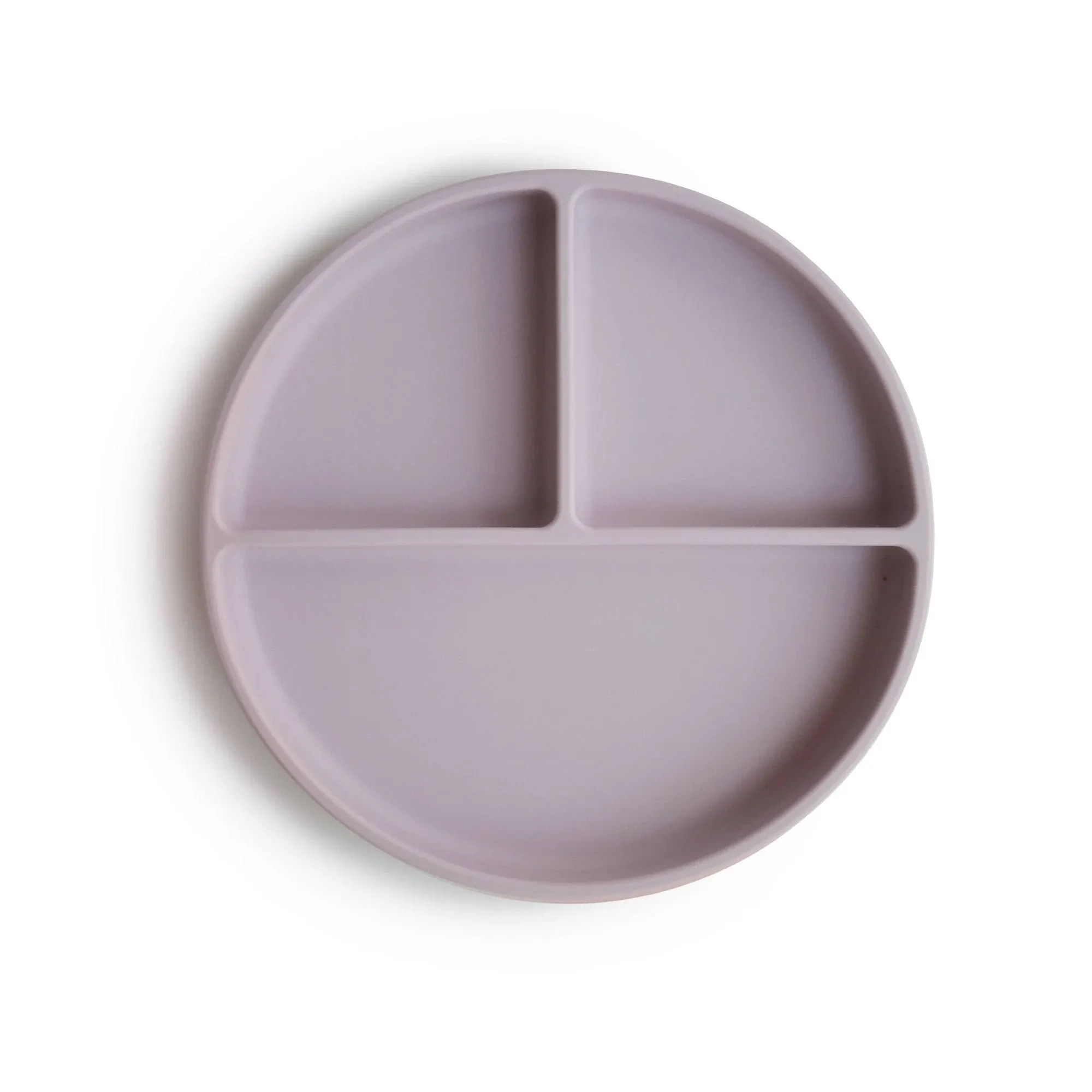 Mushie - Silicone Suction Plate Soft Lilac