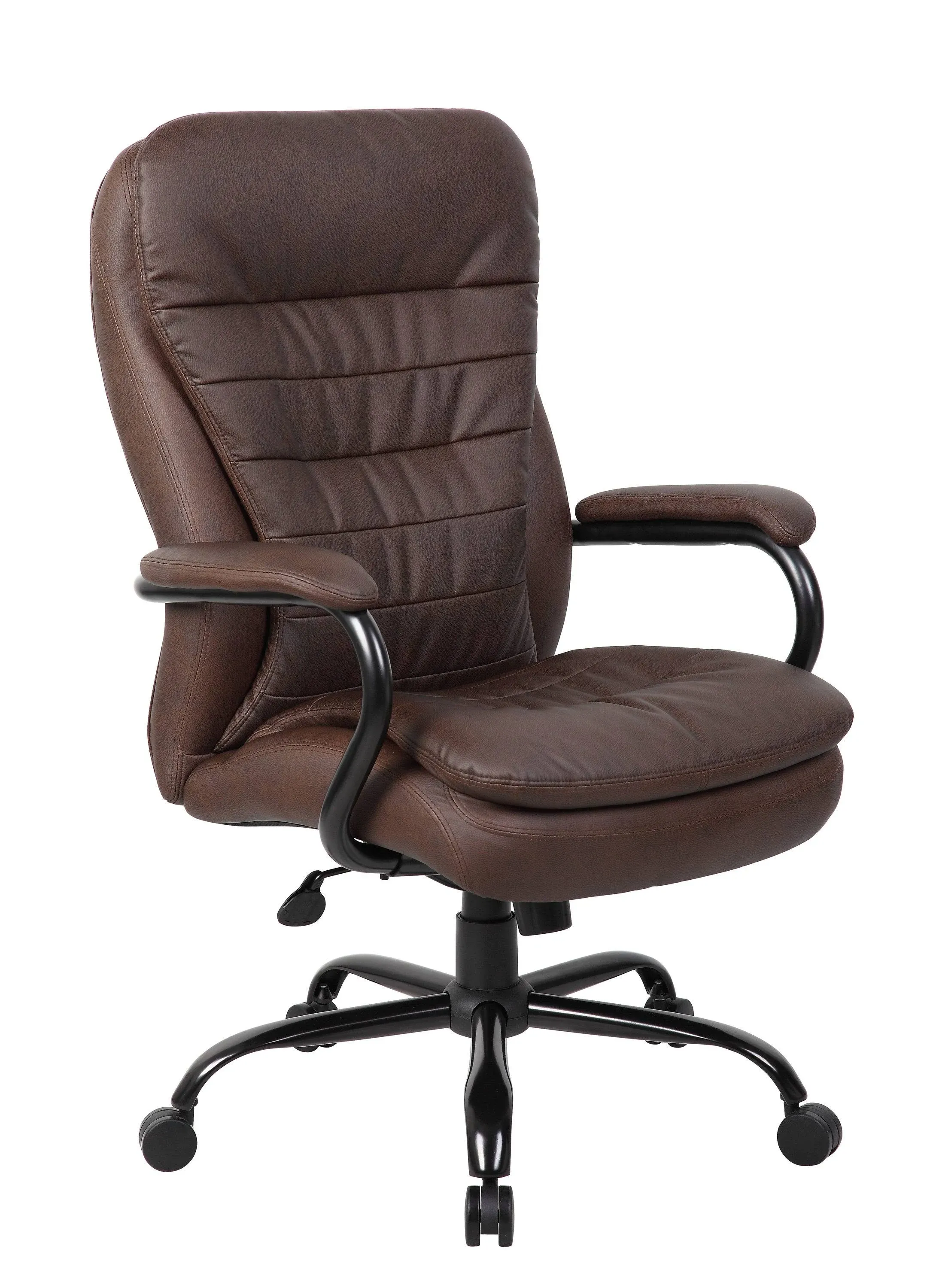 7785 Big & Tall Gray Heavy Duty Desk Chair $288