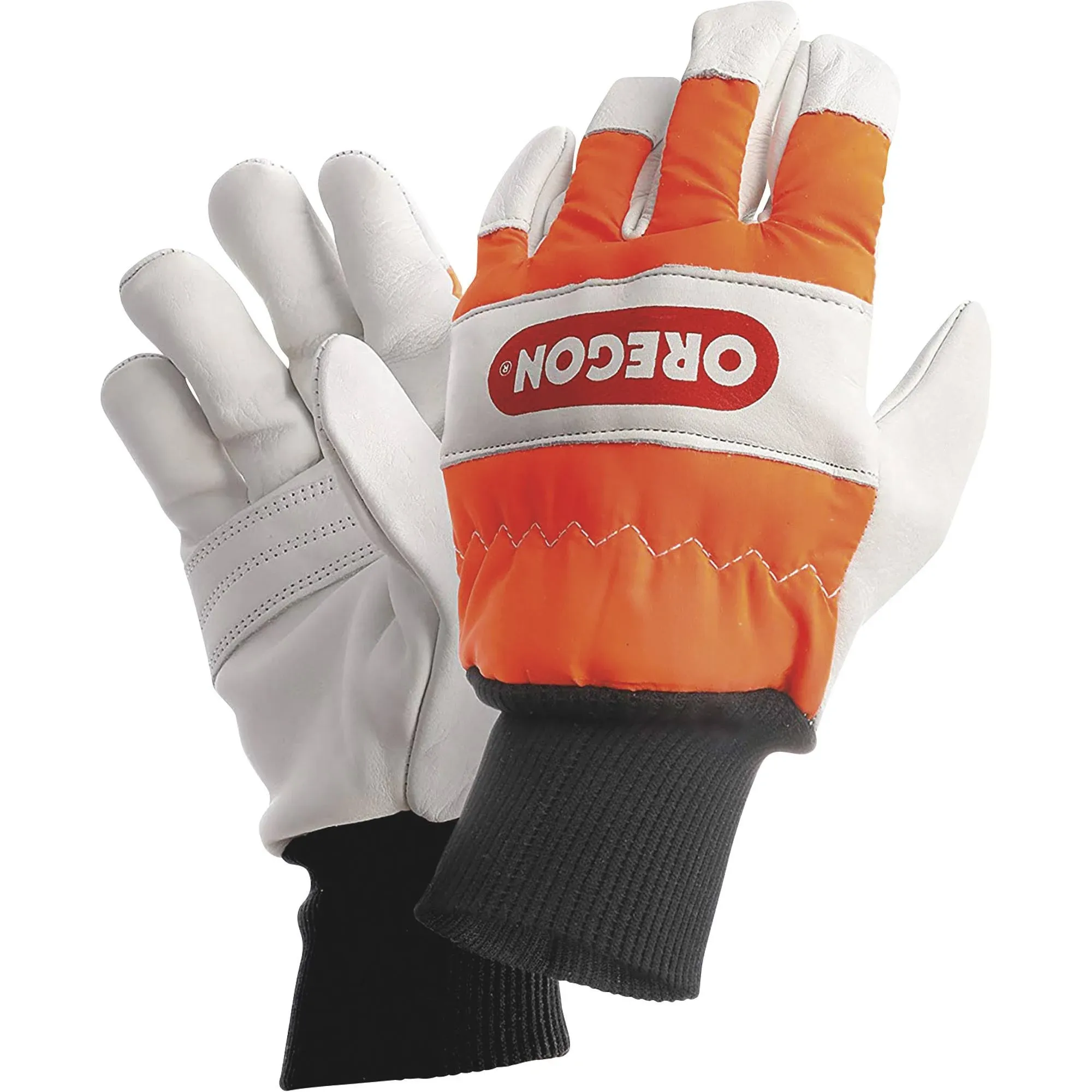 Oregon 9135M Leather Chainsaw Gloves, Medium