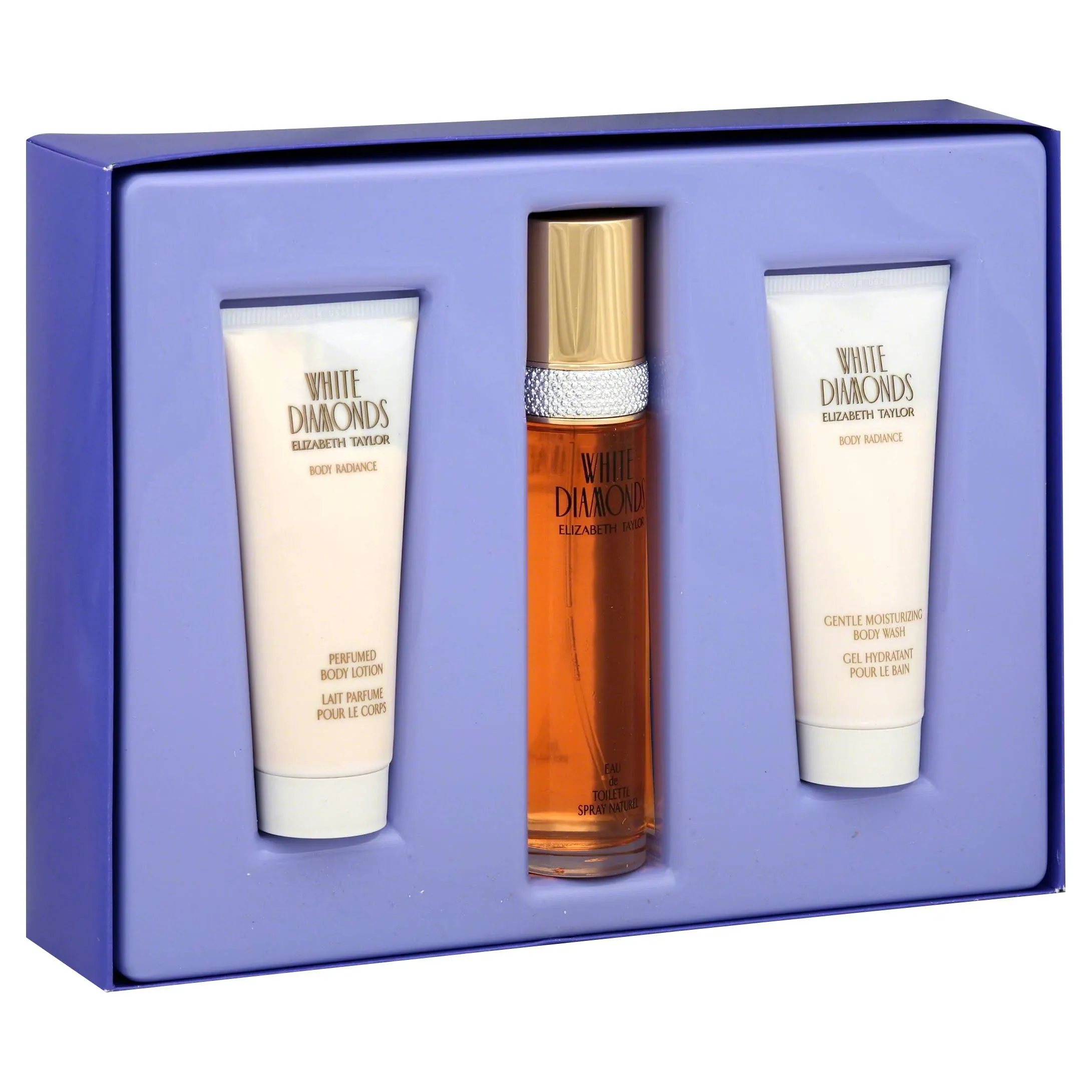 White Diamonds by Elizabeth Taylor for Women - 3 pc Gift Set