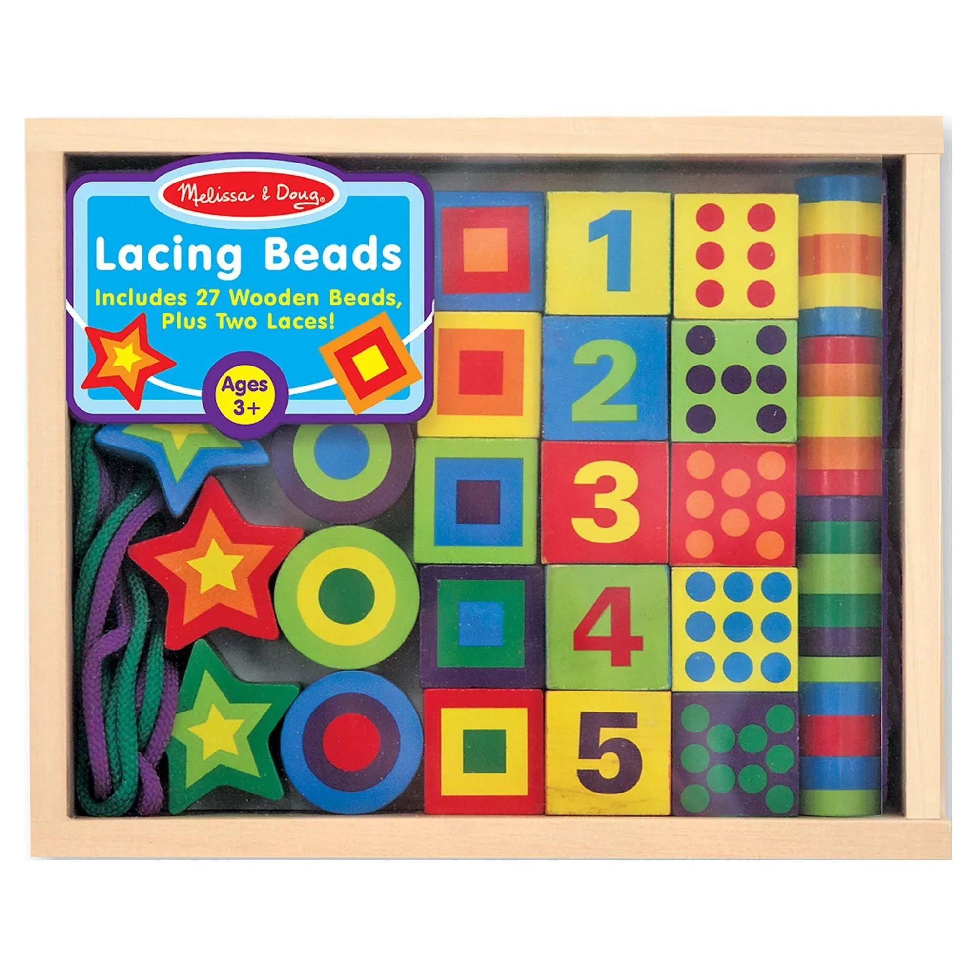 Melissa & Doug Lacing Beads