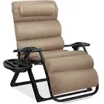 Oversized Zero Gravity Chair, Folding Outdoor Patio Recliner, XL Anti Gravity Lo