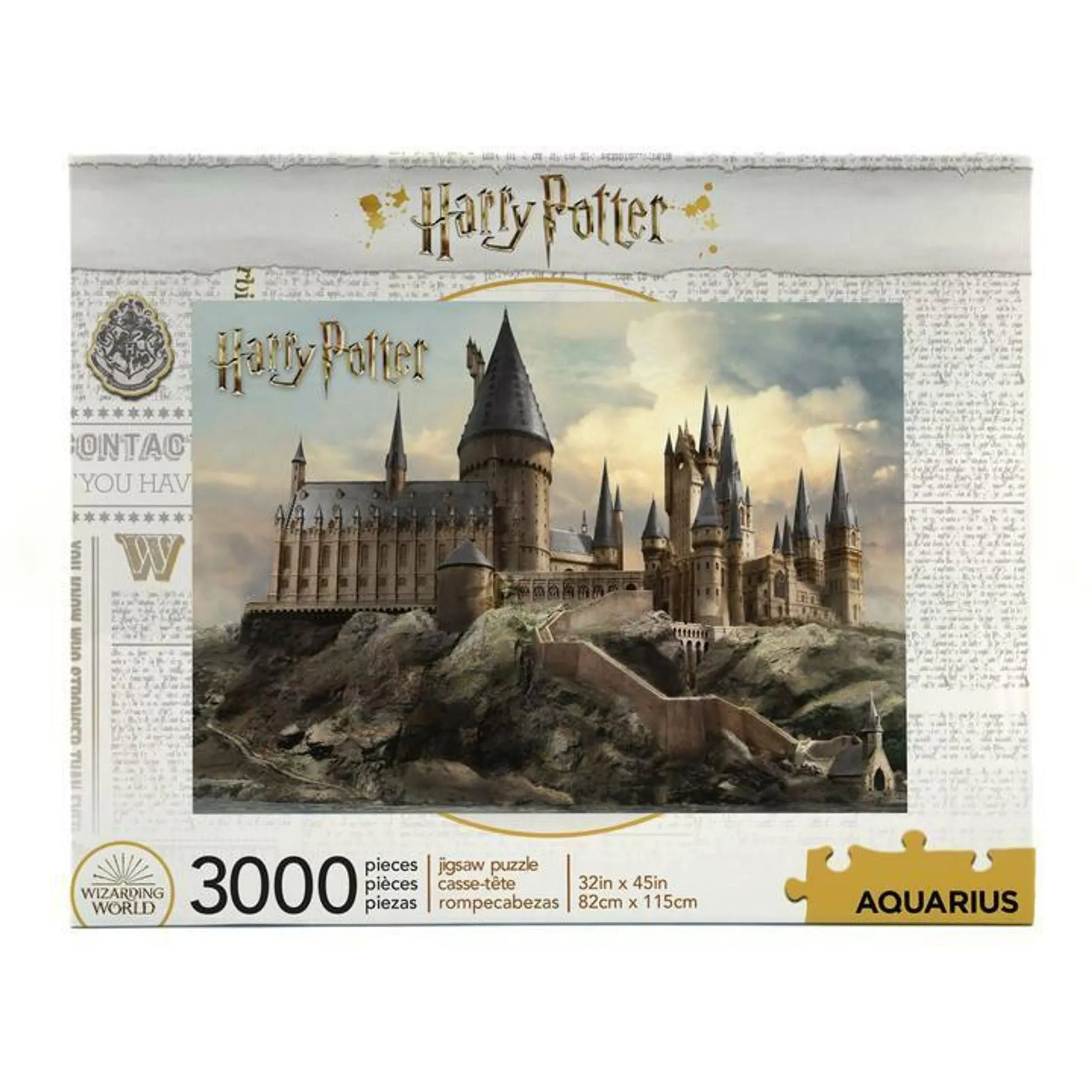 Aquarius Harry Potter Hogwarts Puzzle - 3000 Piece