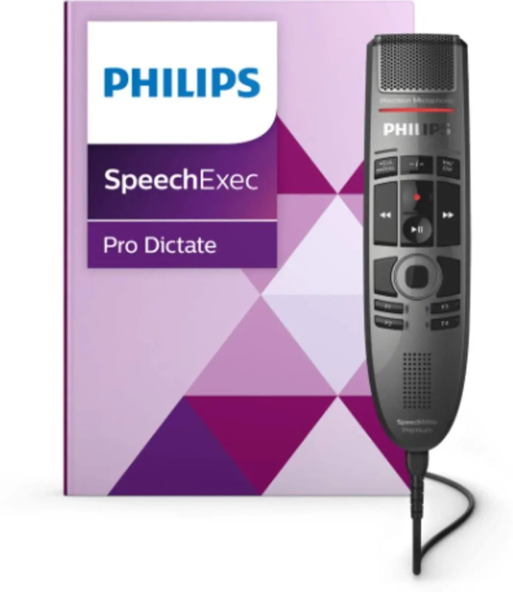 Philips SpeechMike Premium Touch Dictation Microphone SMP3700