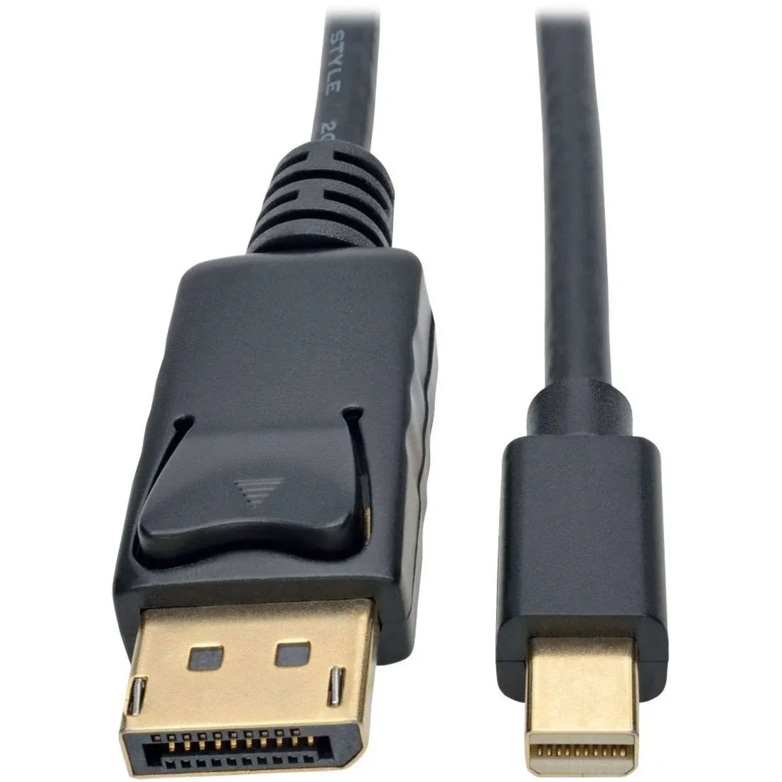 Tripp Lite P583-010-BK Mini DisplayPort to DisplayPort 1.2 Adapter Cable 4K ...