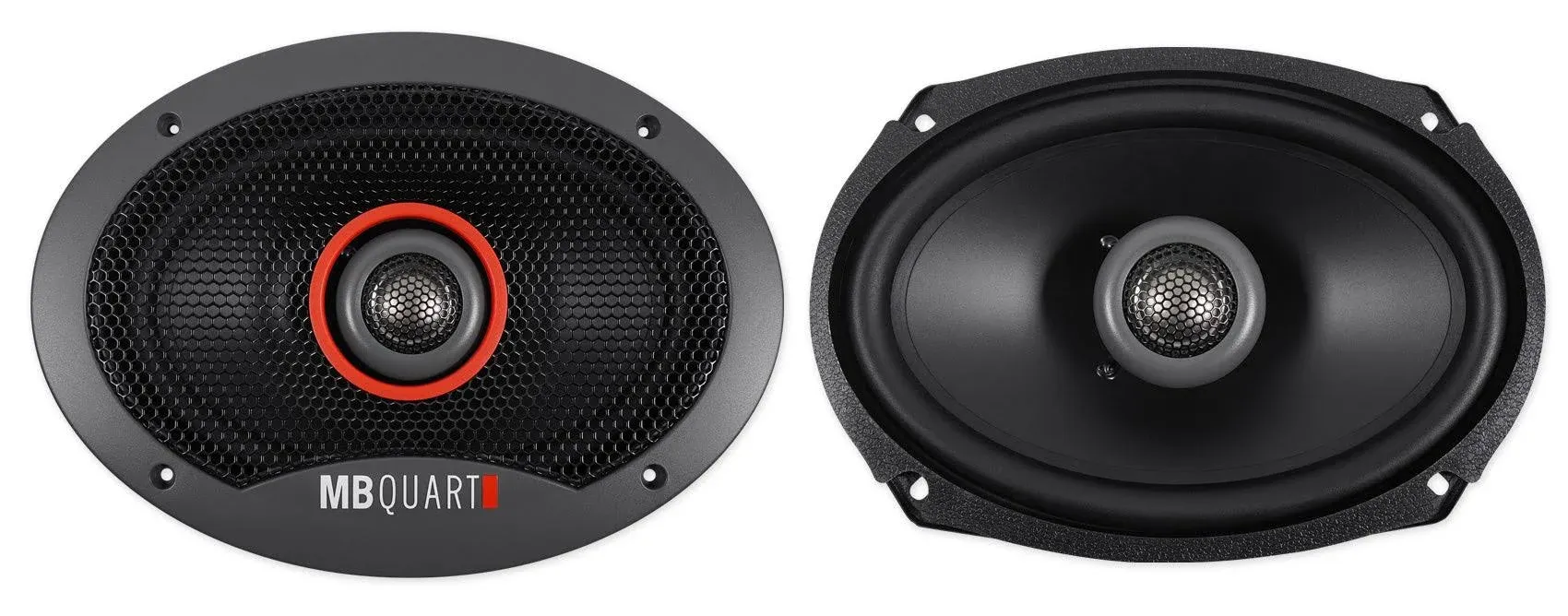 Pair MB QUART FKB169 6x9&#034; 300 Watt Car Stereo Coaxial Speakers