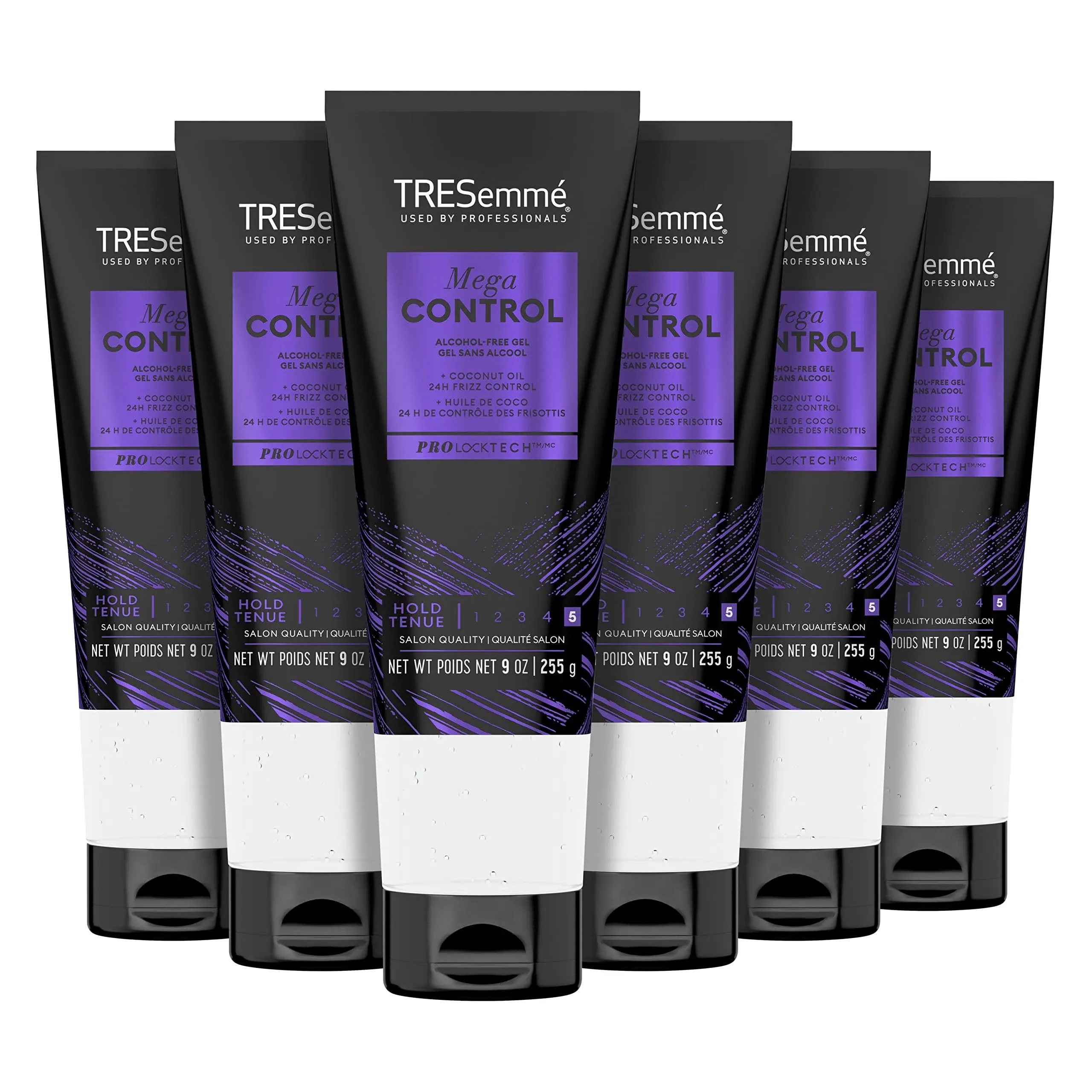 Tresemme Mega Firm Control Gel, 9 Ounce -- 6 per case.