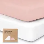 KeaBabies Soothe Fitted Crib Sheet