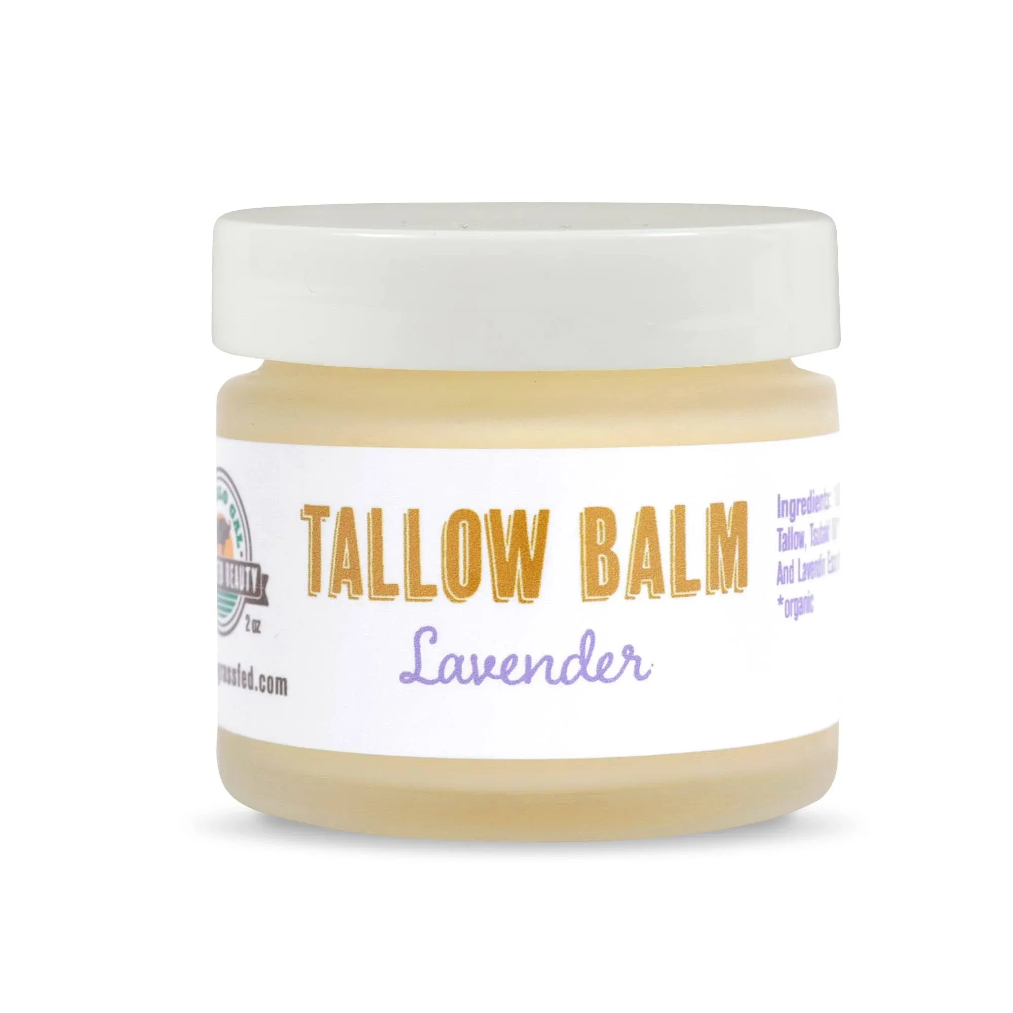 Buffalo Gal Grassfed Beauty Tallow Balm - Lavender (2 oz)