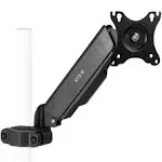 VIVO Steel Universal Pole Mount Pneumatic Monitor Arm