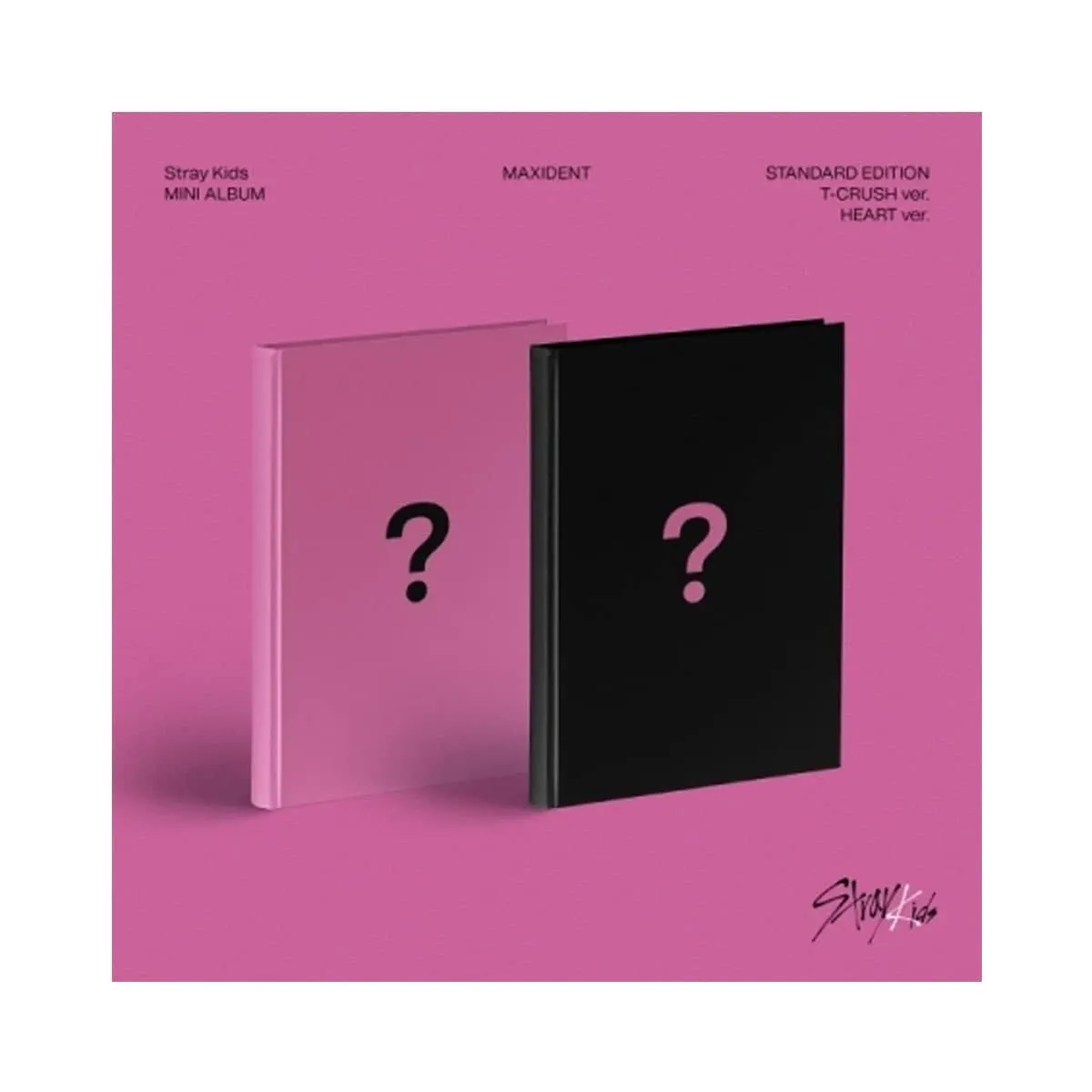 Dreamus Stray Kids Mini Album - Maxident (Standard Album) (Pink - T-CRUSH ver.), 0819