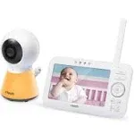 VTech - 5" Video Baby Monitor w/Adaptive Night Light - White