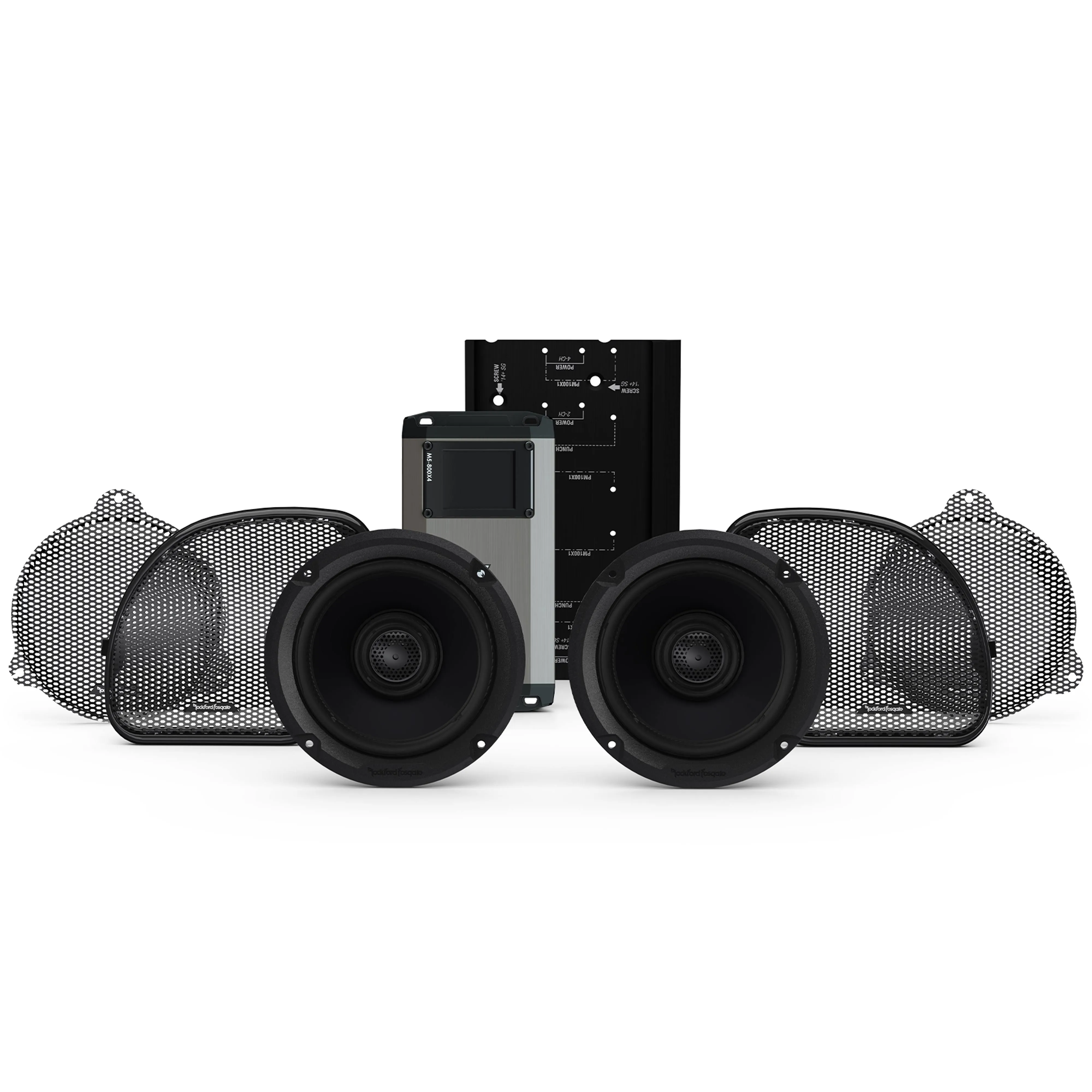 ROCKFORD FOSGATE '14+ TOURING STAGE 2 KIT