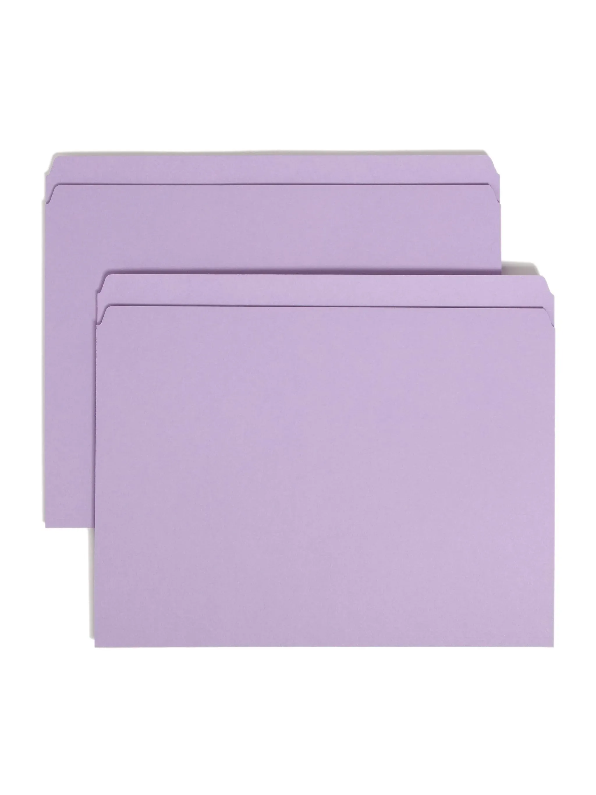 Smead Standard File Folders, Straight-Cut Tab