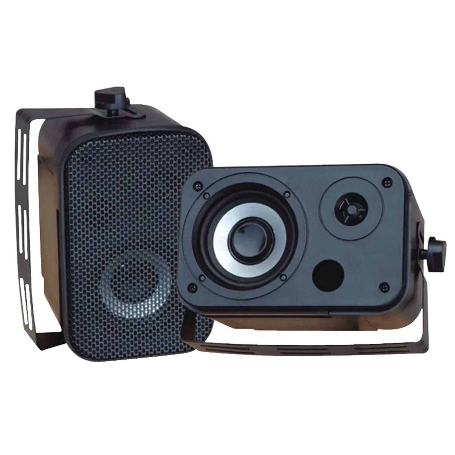 PYLE PDWR30B 3.5&#039;&#039; Indoor/Outdoor Waterproof Speakers (Black)