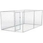 Lucky Dog CL 41028EZ Chain Link Kennel