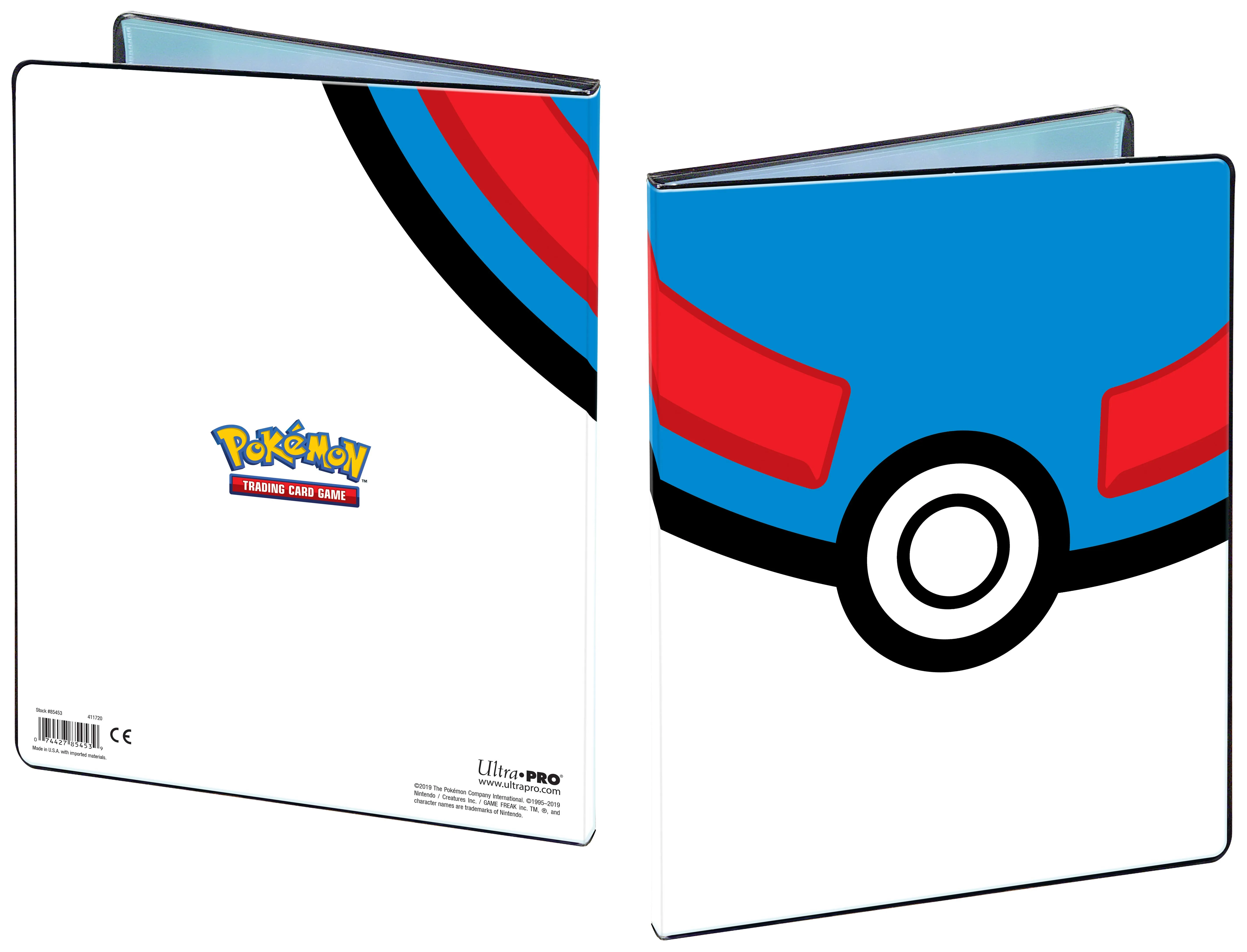 Pokémon Ball 4-Pocket Portfolio, Mixed Colours, 16. Accessories