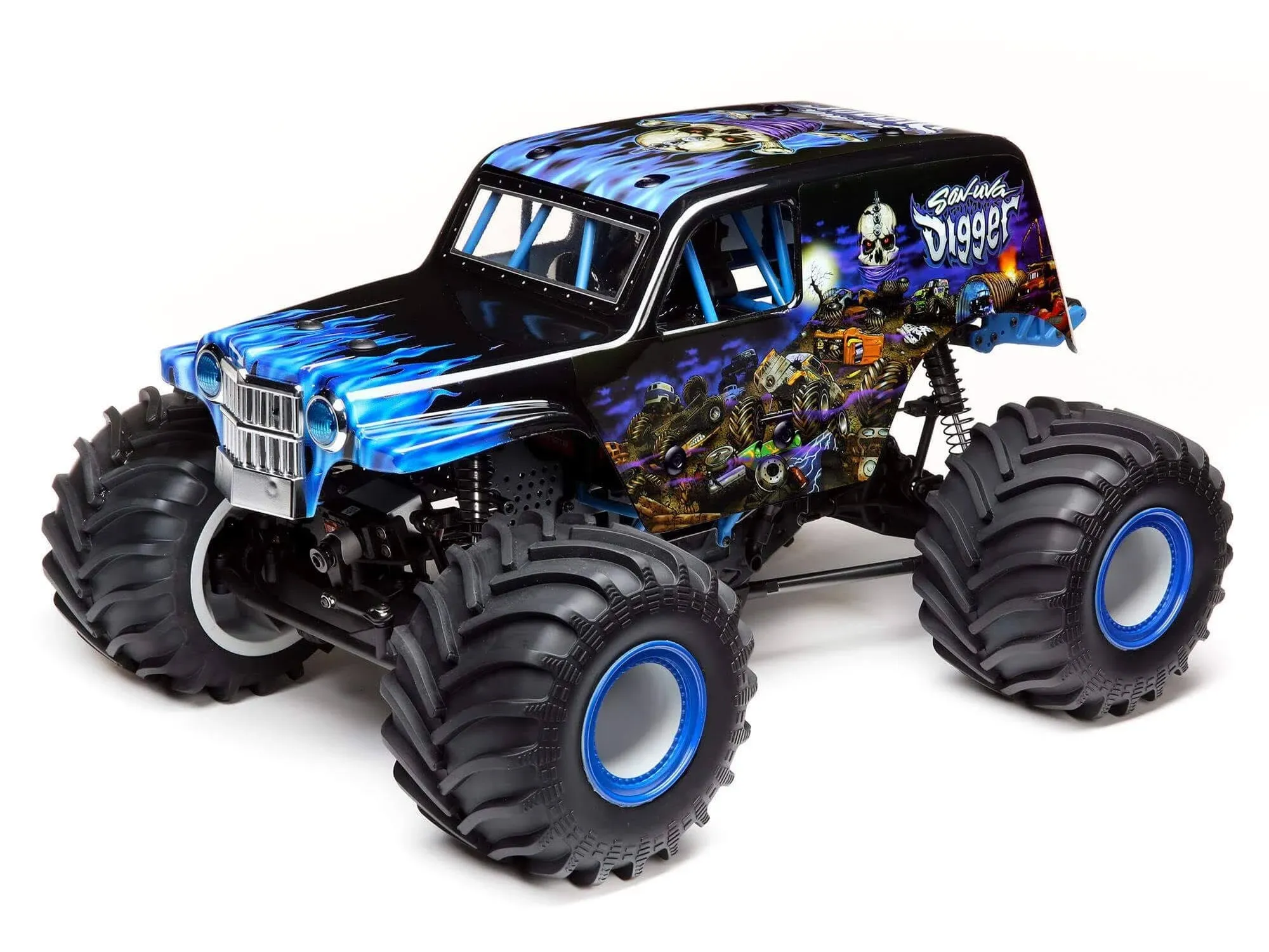 Losi SonUvaDigger 4WD Solid Axle Monster Truck RTR LOS04021T2