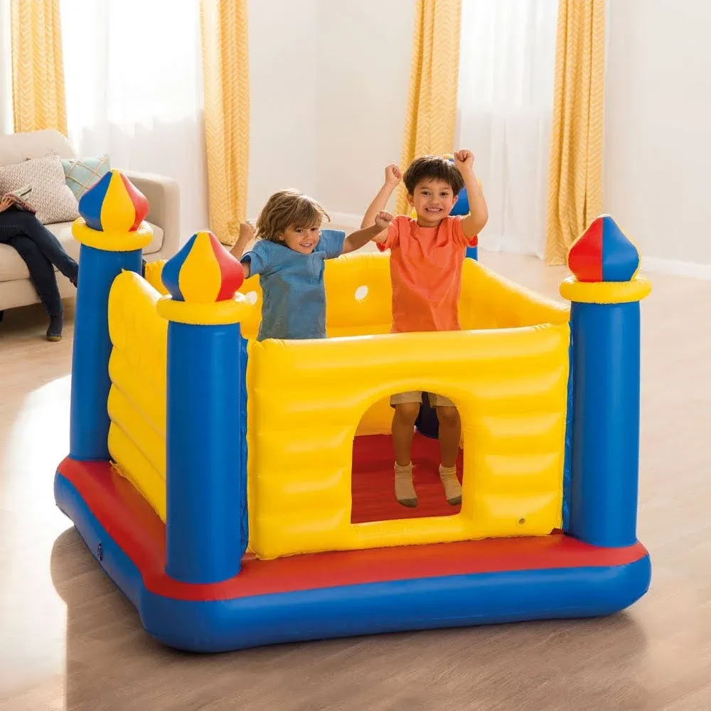 Intex Jump O Lene Castle Inflatable Bouncer, for Ages 3-6