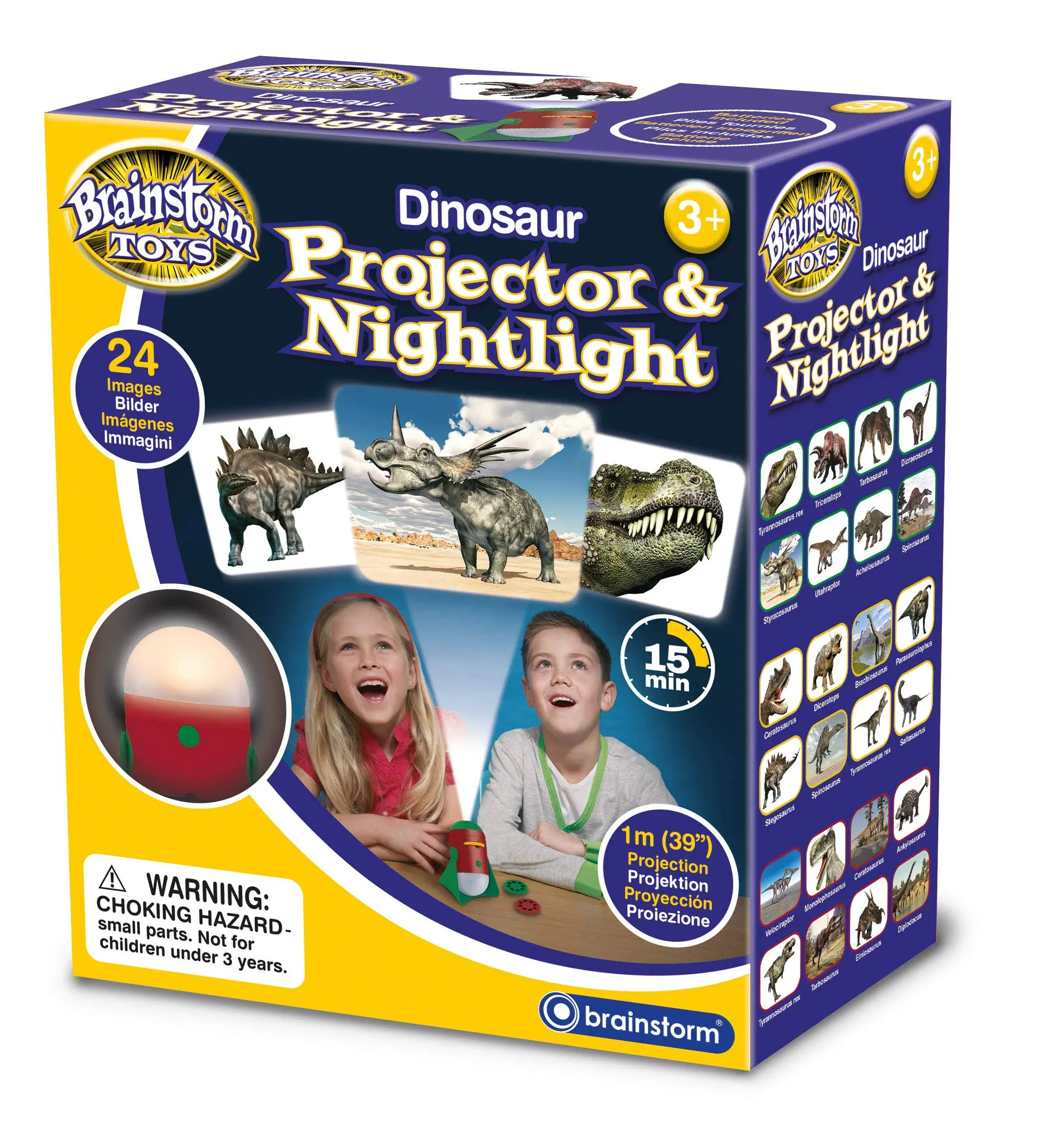 Brainstorm Toys E2046 Dinosaur Projector and Nightlight