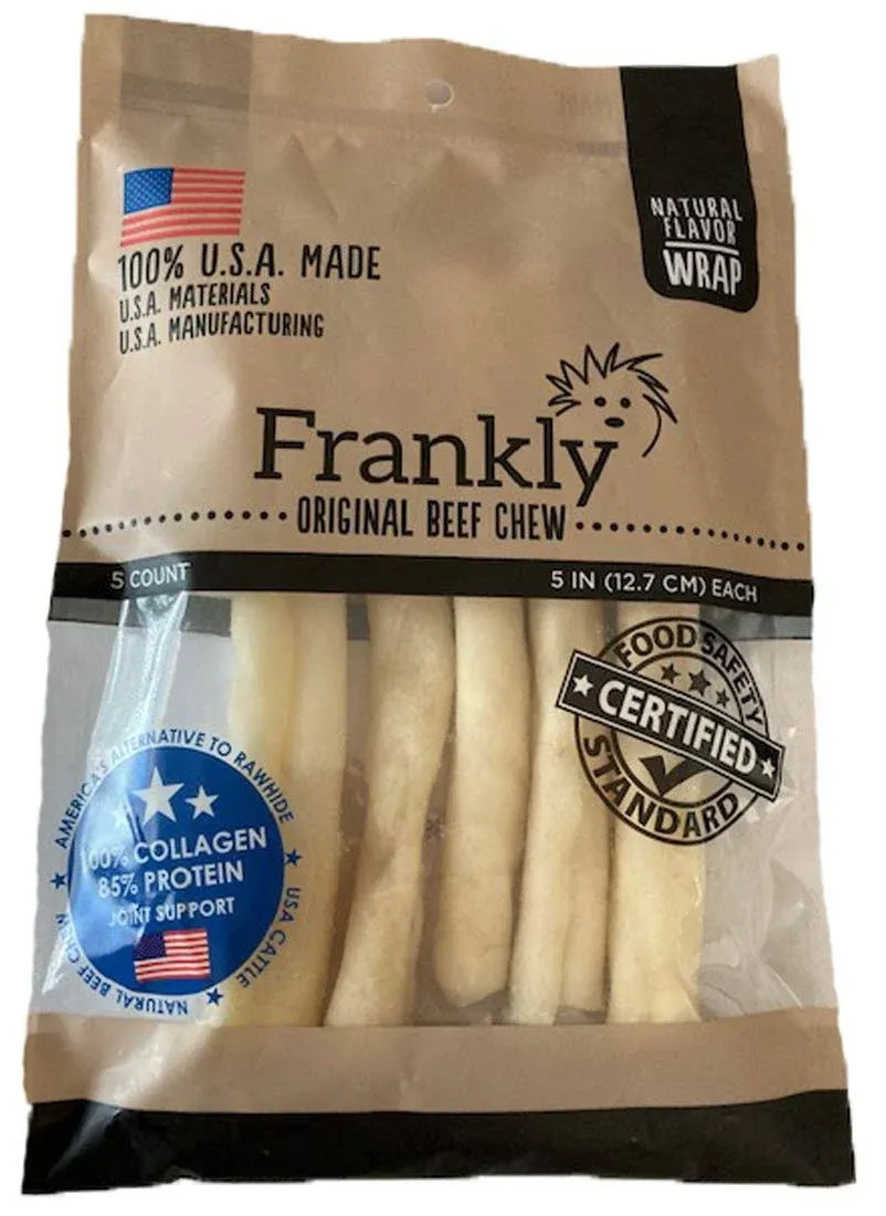 Frankly Wraps Natural 5-6 inch 5 Pack