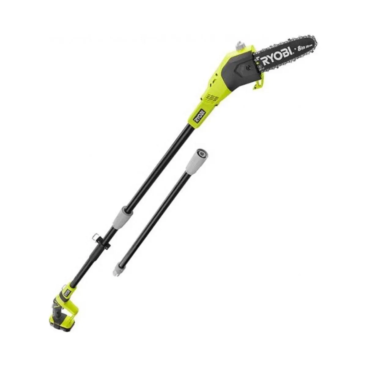 Ryobi 18V 8 in. Cordless Oil-Free Pole Saw with 1.5 Ah Battery and Charger