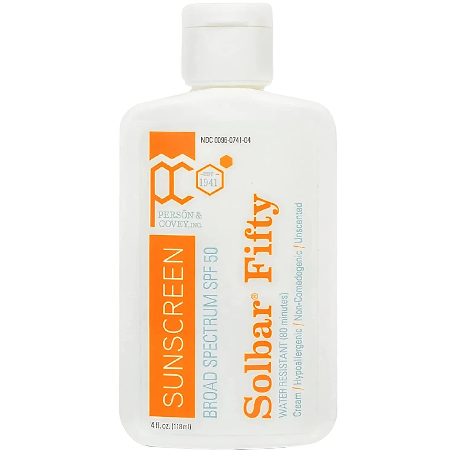 Solbar Fifty SPF 50 Sunscreen Cream 4oz