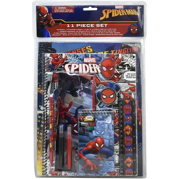 Innovative Designs, LLC Spiderman School Supplies Set